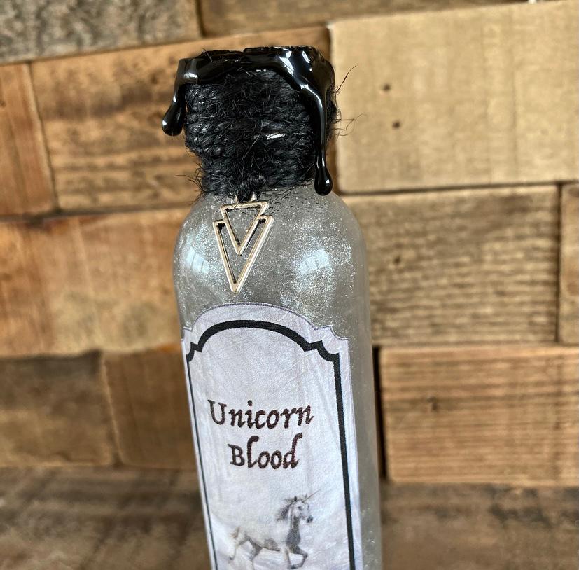 33 unicorn blood label labels 2021